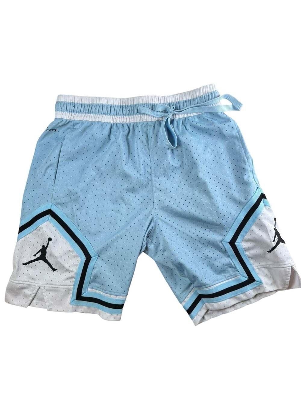 Jordan Sport Dri-FIT Mesh Diamond Shorts Light Blue